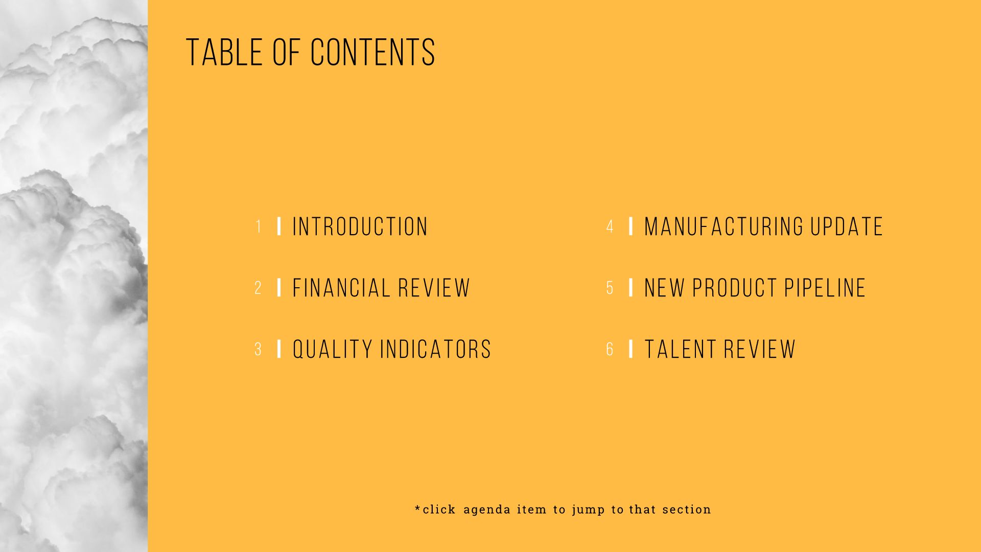 Agenda Slide Template Beautiful.ai